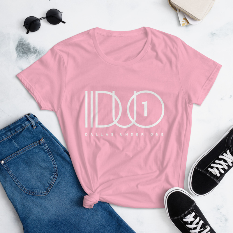 DUO- Pink Classic Logo Women's Tee
