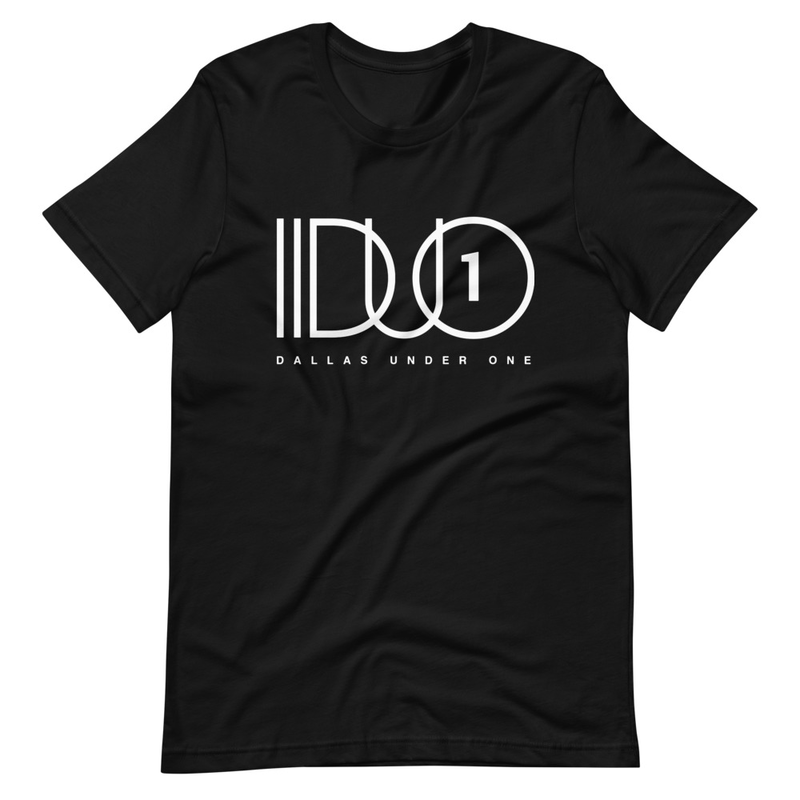 DUO-Black Classic Logo Unisex Tee