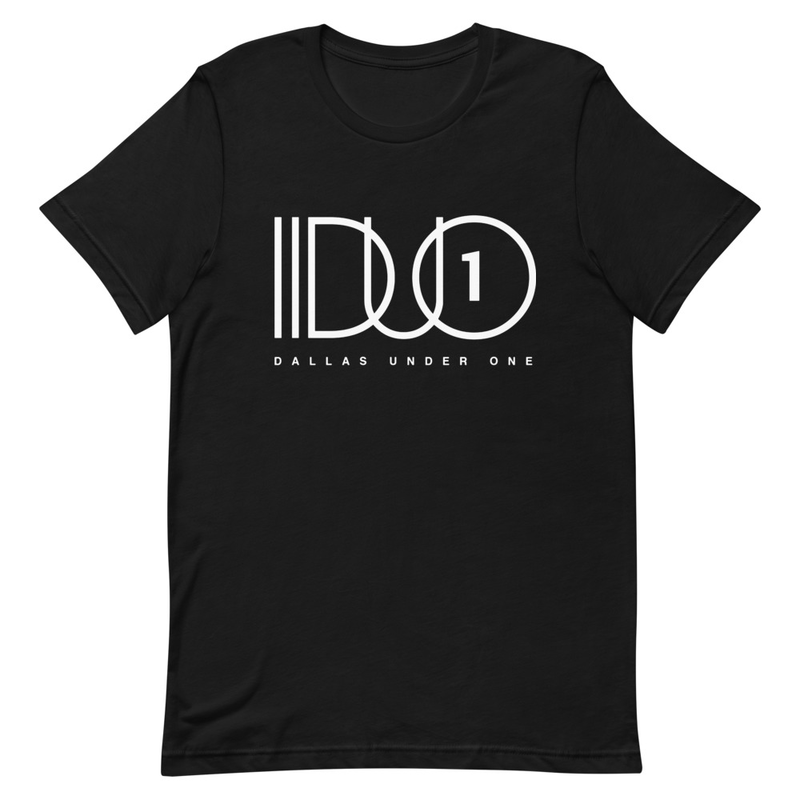 DUO-Black Classic Logo Unisex Tee